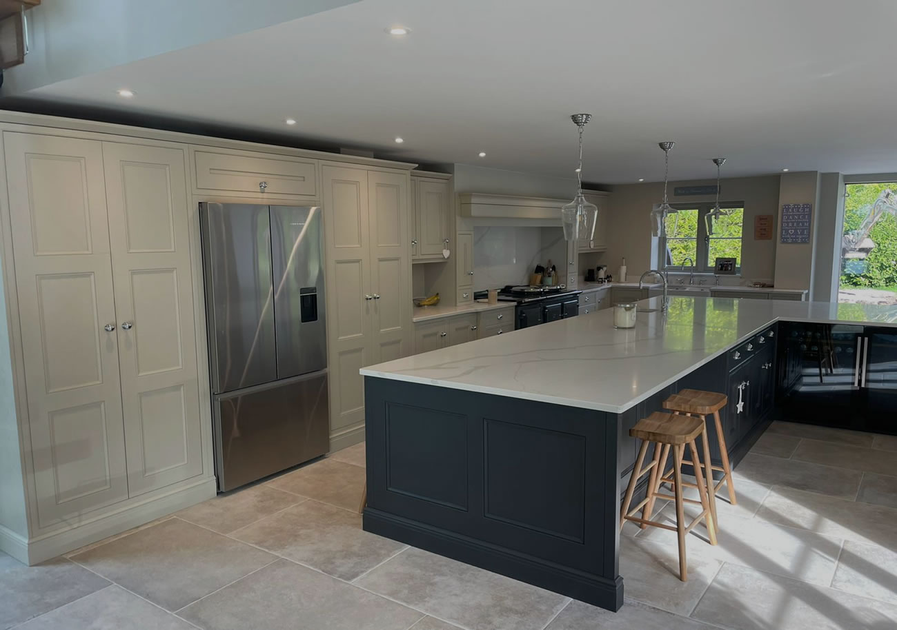 Antrobus Kitchen Project (Hansen) - Authentic Kitchens Cheshire ...